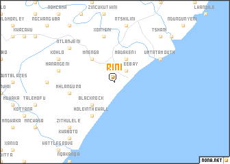 map of Rini