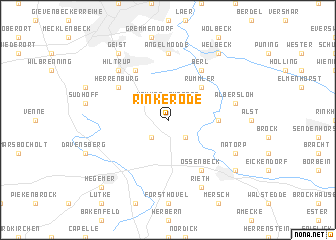 map of Rinkerode