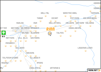 map of Rinn
