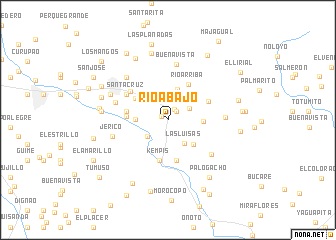 map of Río Abajo