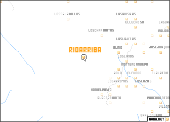 map of Río Arriba