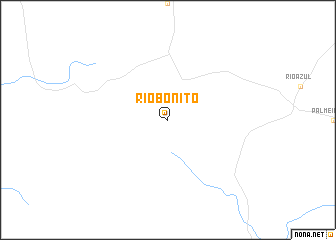 map of Rio Bonito