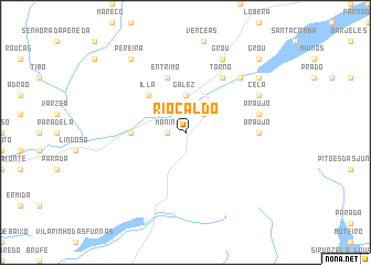 map of Ríocaldo