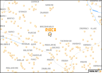 map of Rioca