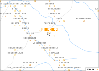 map of Ríochico