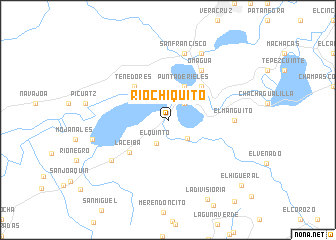 map of Río Chiquito