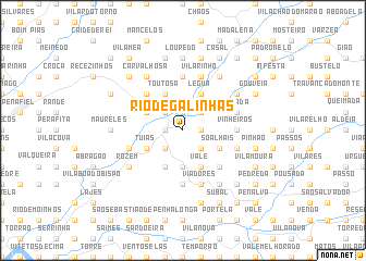 map of Rio de Galinhas