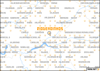 map of Rio de Moinhos