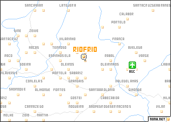 map of Rio Frio