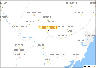 map of Rio Grande