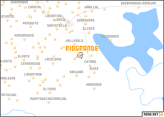 map of Río Grande