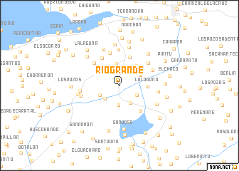 map of Río Grande