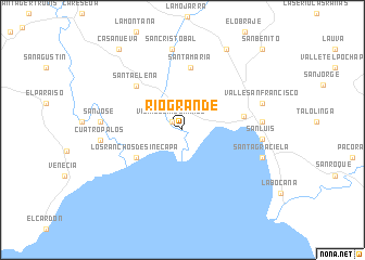 map of Río Grande