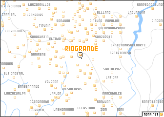 map of Río Grande