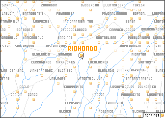map of Río Hondo
