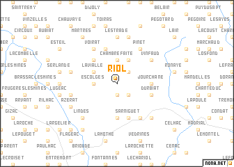 map of Riol