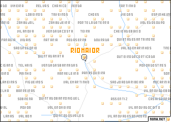 map of Rio Maior