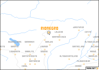 map of Río Negro