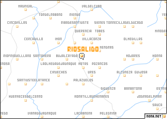 map of Ríosalido