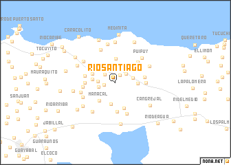 map of Río Santiago