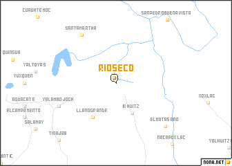 map of Río Seco