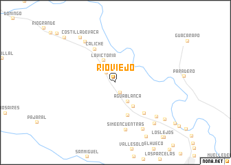 map of Río Viejo