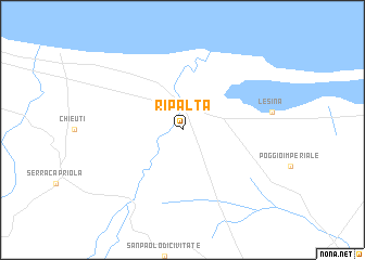 map of Ripalta