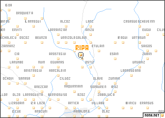 map of Ripa