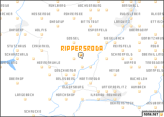 map of Rippersroda