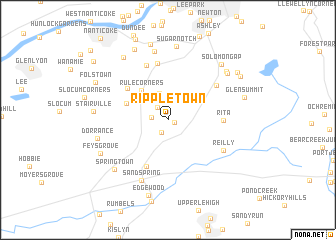 map of Rippletown