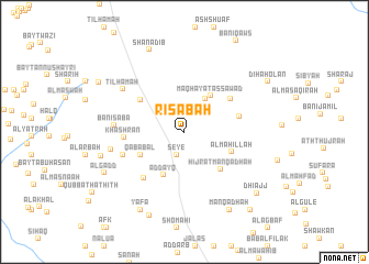 map of Rişābah