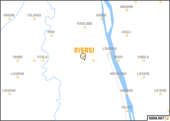 map of Risasi