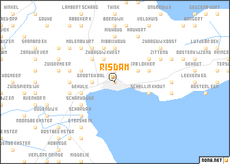 map of Risdam