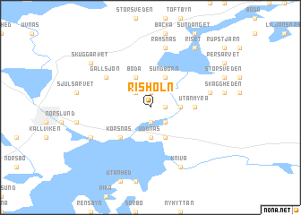 map of Risholn