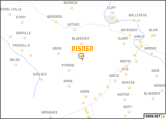 map of Risner