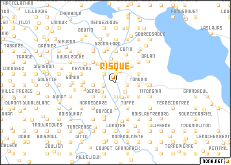 map of Risque