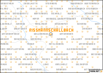 map of Rißmannschallbach