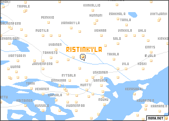 map of Ristinkylä