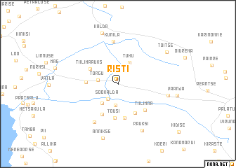 map of Risti