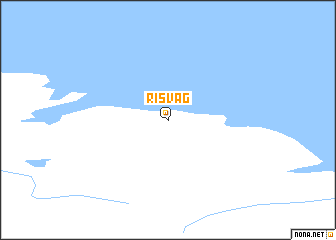 map of Risvåg