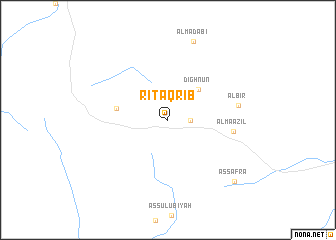 map of Rī‘ Taqrīb