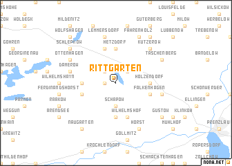 map of Rittgarten