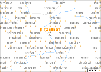 map of Ritzenedt