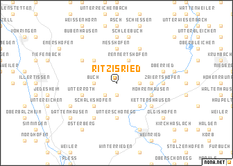 map of Ritzisried