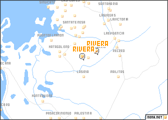 map of Rivera