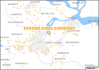 map of Riverdale Mobile Home Park