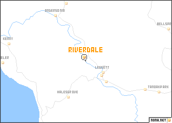 map of Riverdale