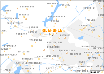 map of Riverdale