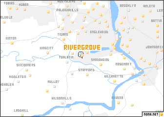 map of Rivergrove
