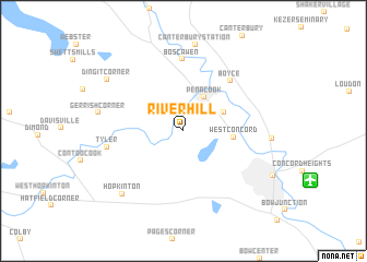 map of Riverhill